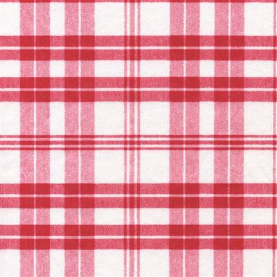 Tablecloth celytiss 100x100 red guinguette