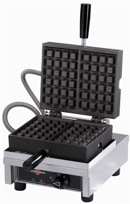 Professional electric waffle iron