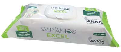 Wip Anios disinfectant wipe x100