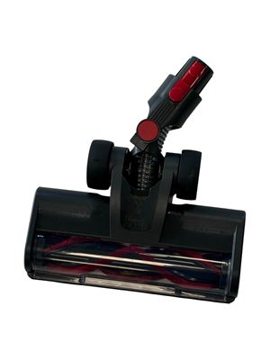 Motorized brush for cordless stick vacuum cleaner