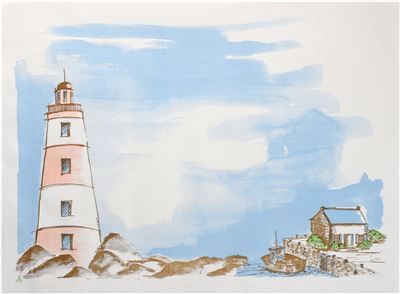 Ply disposable paper deco Lighthouse packages 500