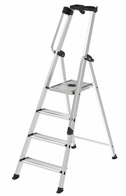 xstep professional aluminum stepladder 4 steps