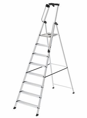 xstep professional aluminum stepladder 8 steps