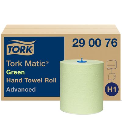 Tork Matic Hand towel roll H1 advanced Green Parcel 6