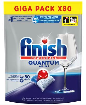 Finish Powerball Quantum 4 in 1 x80