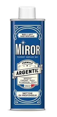 Argentil silver chrome stainless steel cleaner 250 ml bottle