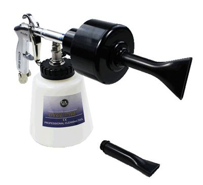 Cyclone pneumatic foam gun 