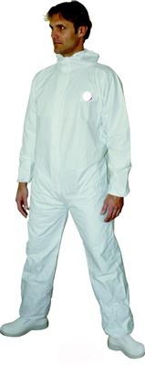 Disposable coveralls type 4 5 and 6 cat III EN14126