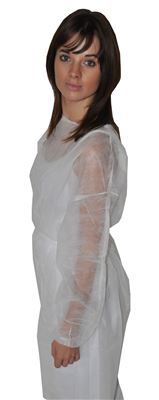 Disposable gown white insulation 10