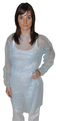 Disposable blouse blue insulation 10