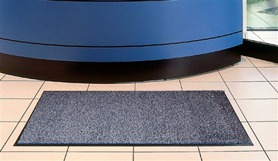 Interior carpet entrance polypropylene 120 X 240 cm gray