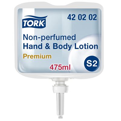 Tork hand and body lotion fragrance-free 8x475 ml