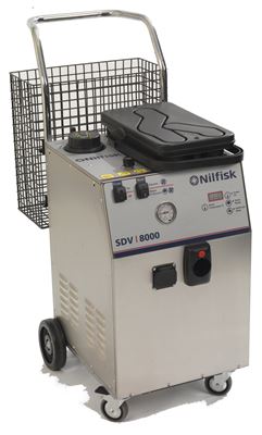 Nilfisk SDV8000 professional steam cleaner pressure 8 bars