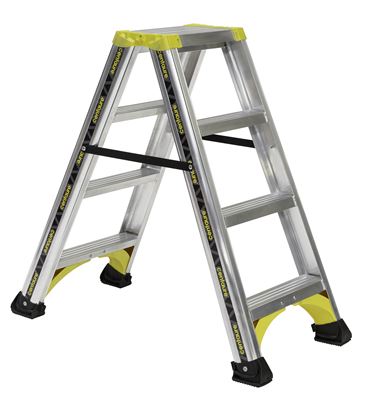 Professional aluminum folding step Centaur 4 steps