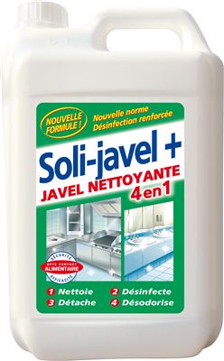Solijavel more bleach disinfectant cleanser 5 L