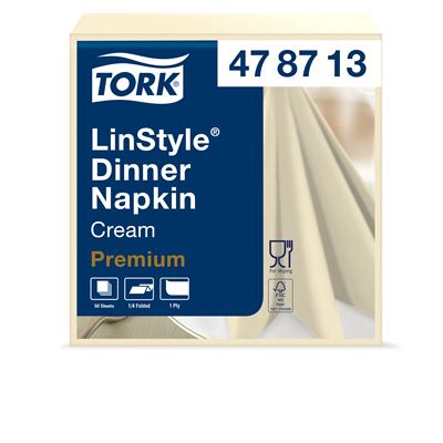 Tork towel Linstyle dinner vanilla 50
