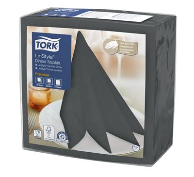Tork Linstyle anthracite towel, 700