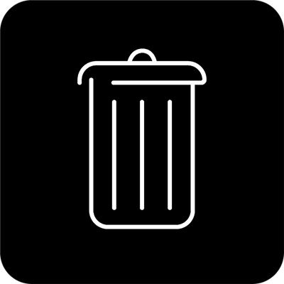Recycling magnet for other waste, 45x45 mm