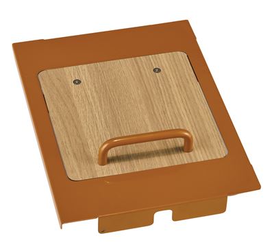 Brown lid for organic waste + bucket