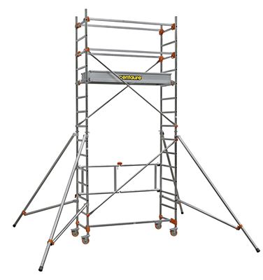Scaffolding centaur aluminum STS 135 BP 4.80m