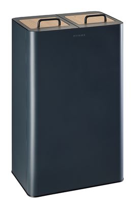 Venus Signature Anthracite Recycling Bin 2x40L