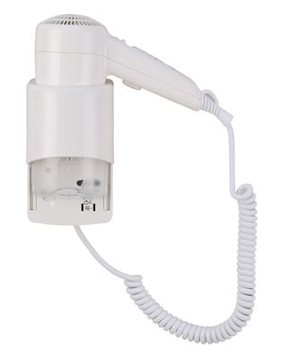 Hotel hair dryer with razor socket 1200 W