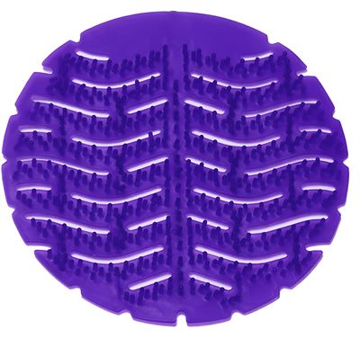 Lavender scented urinal grid