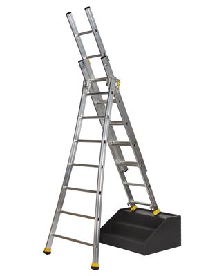 Centaure transformable ladder 3 shots 2m20 / 4m70