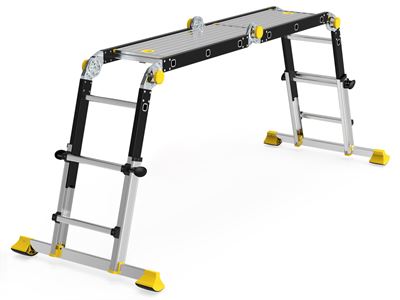 Opti plus pro V2 telescopic articulated ladder