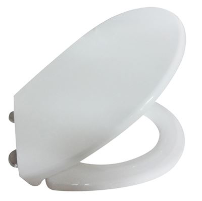 Anti-bacterial silencer toilet seat