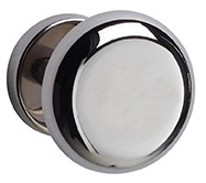 Patere 1 round chrome head