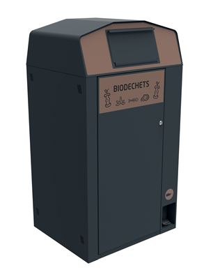 Trirok 120L biowaste bin