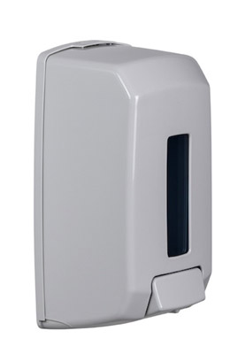 Rossignol Saneva gel soap dispenser 1L white