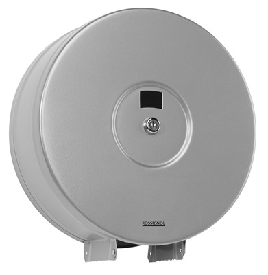 Rossignol gray jumbo toilet paper dispenser