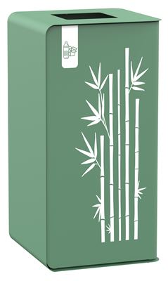 75L selective sorting bin with signature packaging