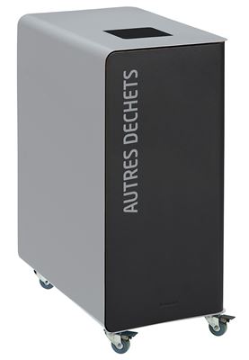 90L wheeled recycling bin for other waste (cubatri)