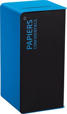 Selective sorting bin 40L confidential paper cubatri