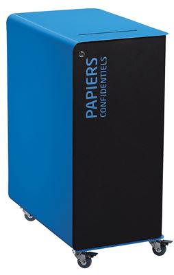 90L wheeled recycling bin for confidential papers (cubatri)