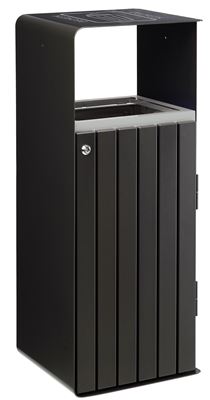 Artri Alu 110L recycling bin for other waste