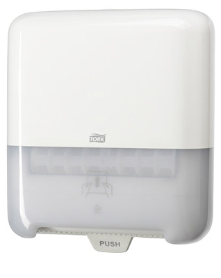 Hand towel dispenser Tork Matic white H1