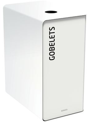 90L recycling bin for white Cubatri cups