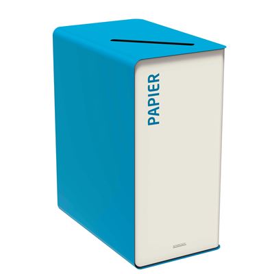 90L white paper recycling bin