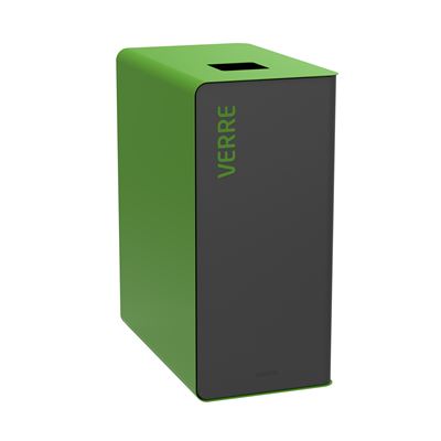 90L glass recycling bin