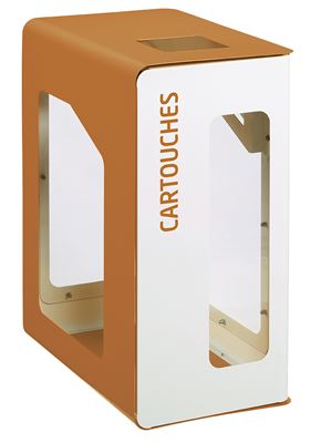 Vigipirate 90L recycling bin with white Cubatri cartridges