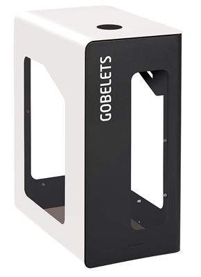 90L Vigipirate-compliant recycling bin for Cubatri cups