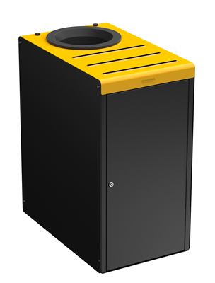 Selective sorting bin 65L yellow alitri