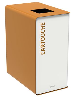 65L Selective Trash Can, White Cartridge