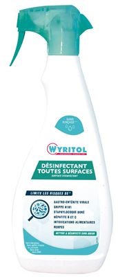 Wyritol disinfectant detergent 750ml without allergens