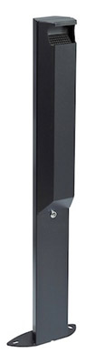 Outdoor ashtray on stand Rossignol 3L anthracite