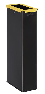 Calitri 20L yellow recycling bin